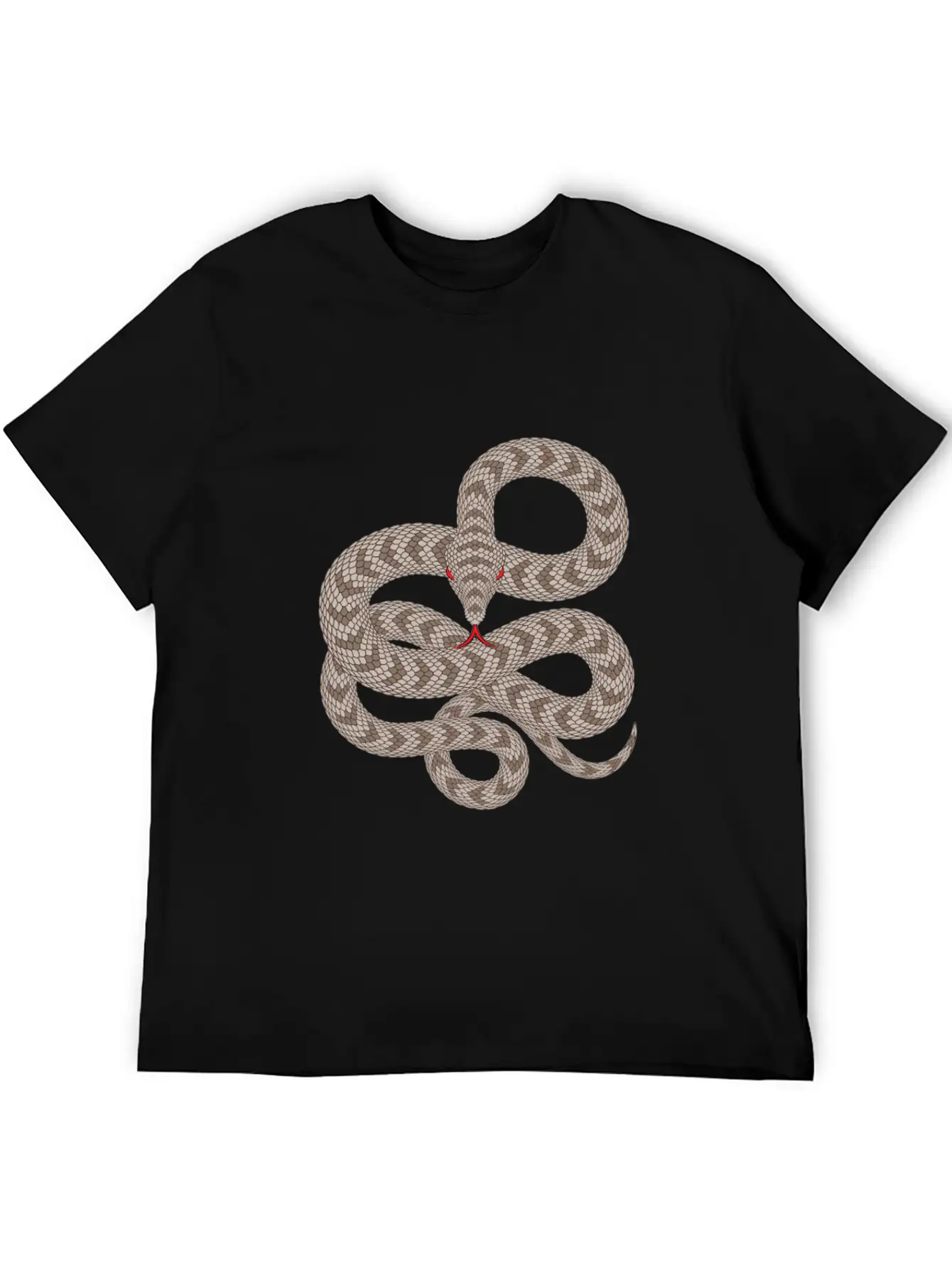 Snake1 Unisex Casual T-Shirt – Clean Design For Daily Comfort