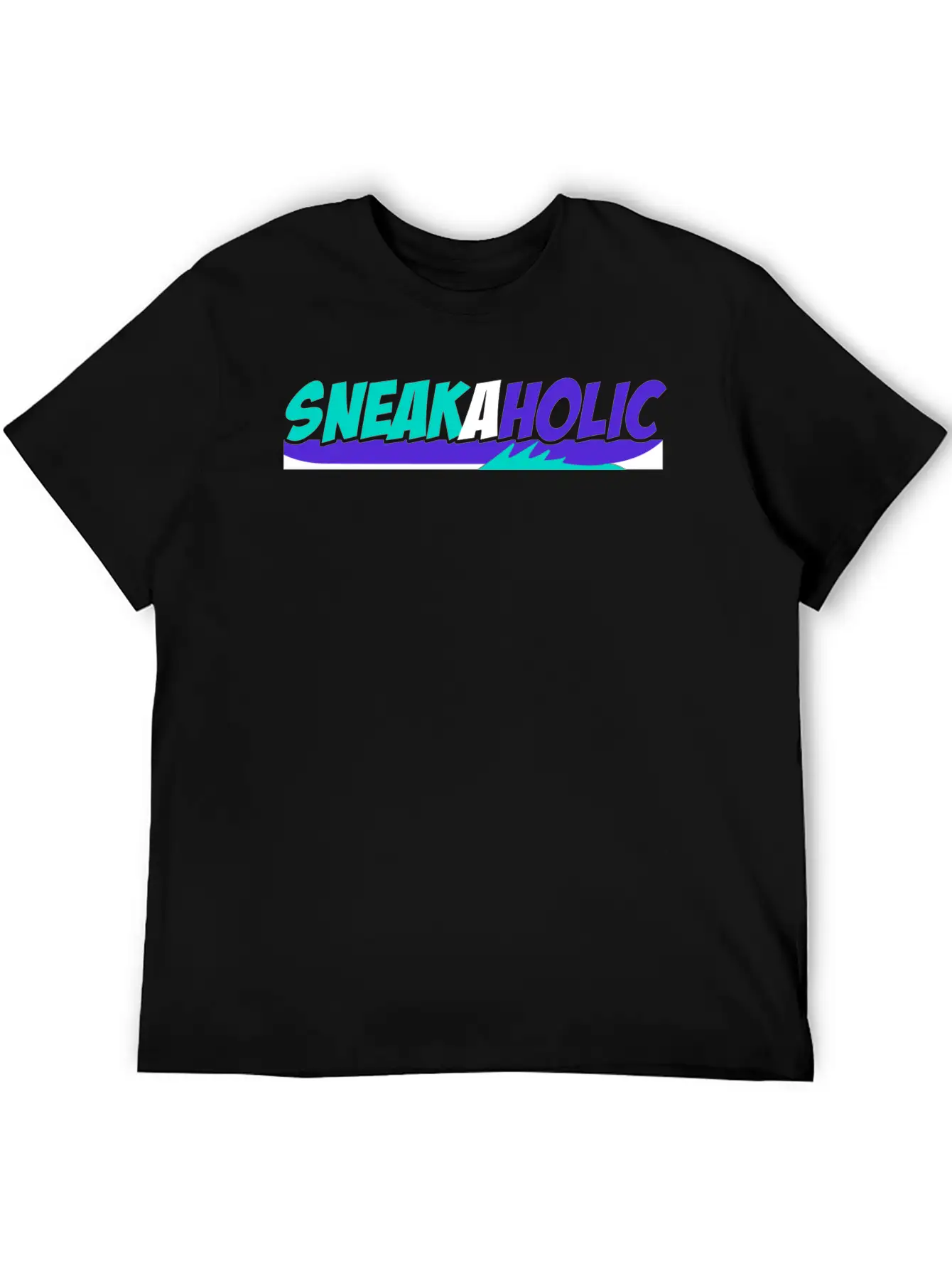Sneakaholic Graphic Modern Fit Casual T-Shirt – Clean And Versatile Design