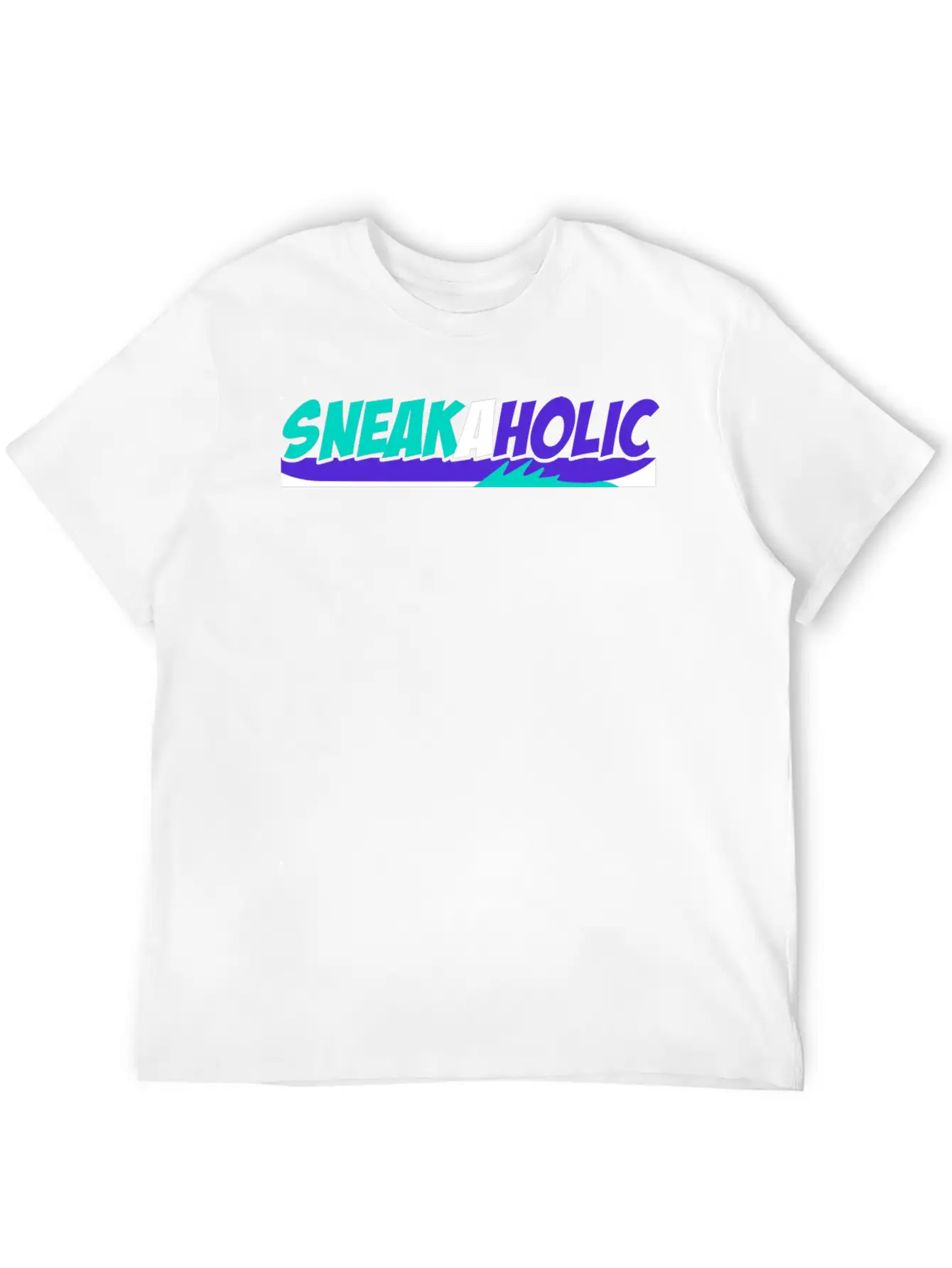 Sneakaholic Graphic Modern Fit Casual T-Shirt – Clean And Versatile Design