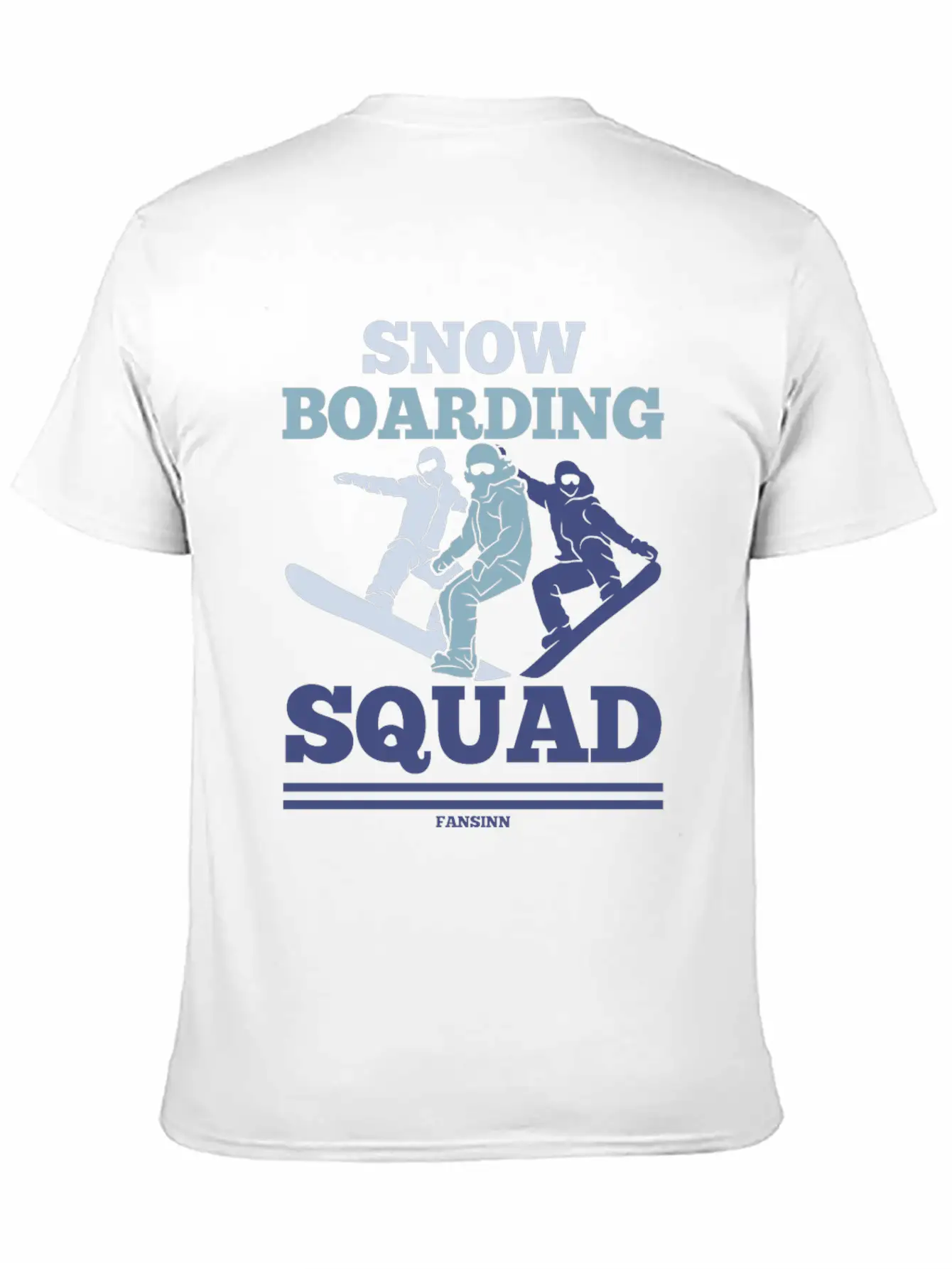 Snow Boarding Squad Soft Cotton Short Sleeve Tee – Unisex Wardrobe Staple
