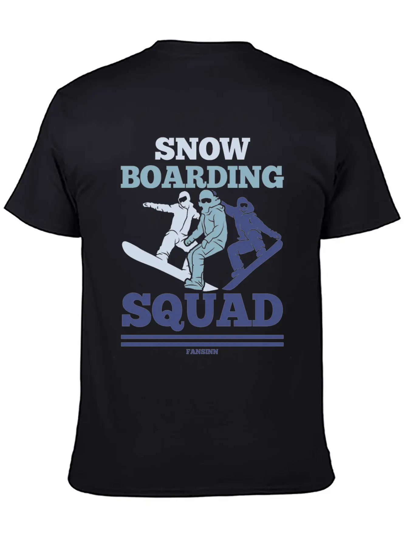 Snow Boarding Squad Soft Cotton Short Sleeve Tee – Unisex Wardrobe Staple