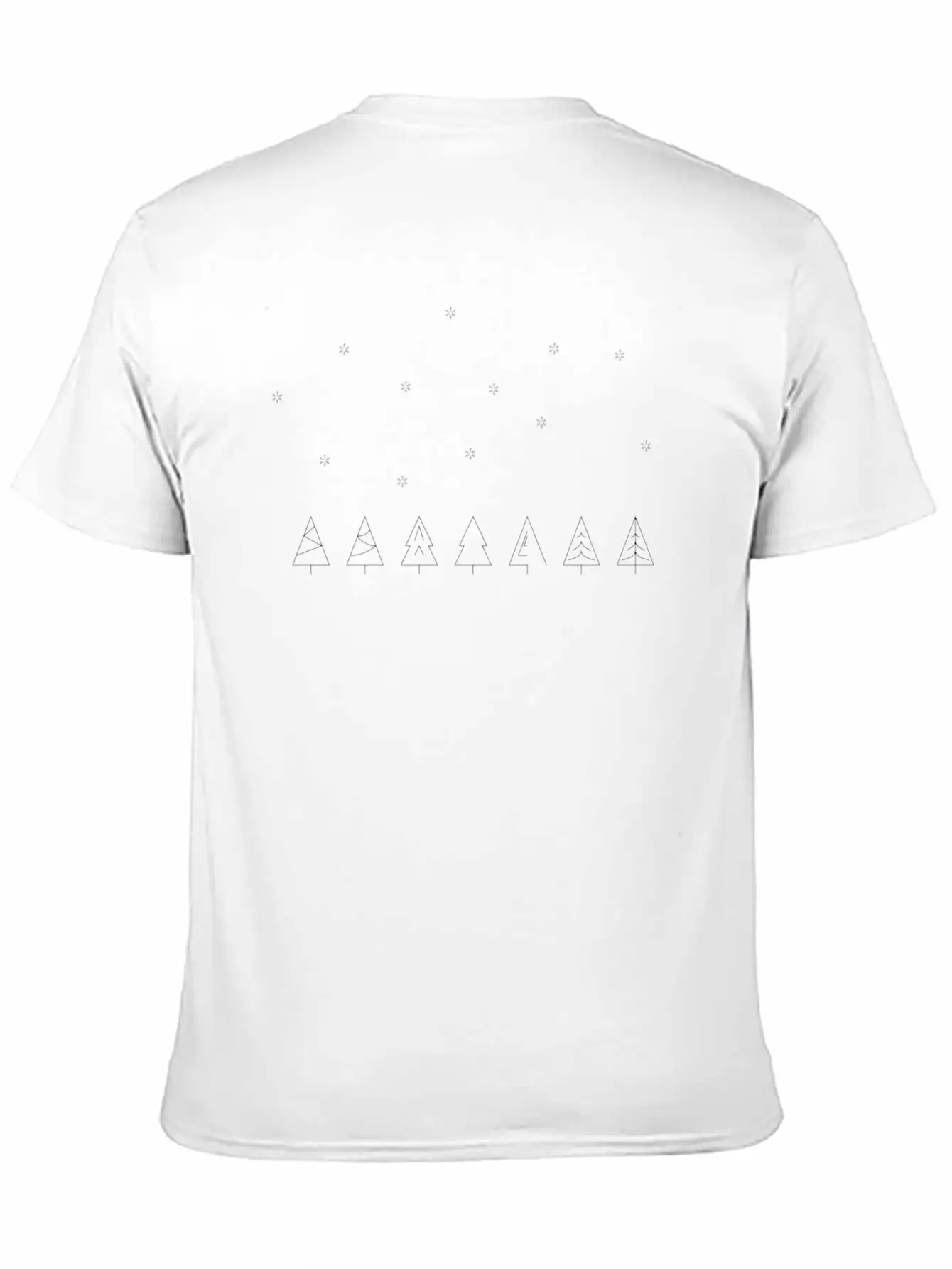 Snow In The Forest Soft Cotton Short Sleeve Tee – Unisex Wardrobe Staple