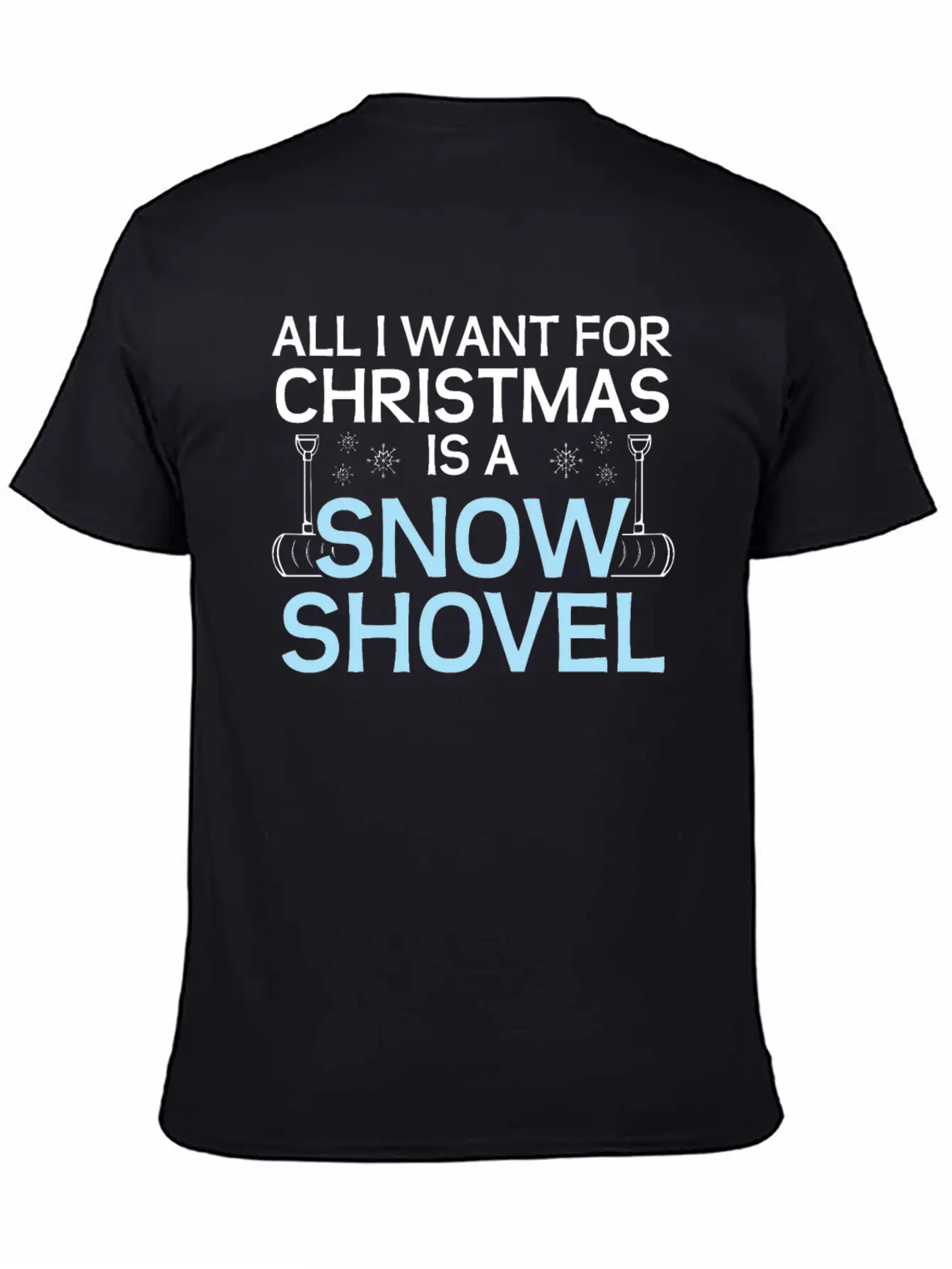 Snow Shovel Winter Ice Christmas Gift Classic Fit Graphic Tee For Daily Comfort – Unisex Cotton Shirt