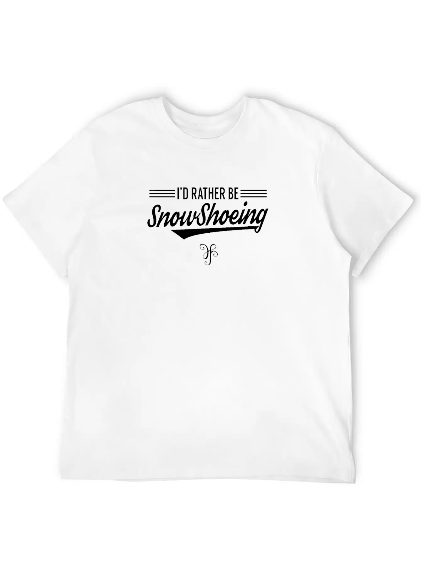 Snowshoe Hiking Snowshoes Tour Snowshoeing Basic Graphic T-Shirt – Daily Comfort In Soft Cotton