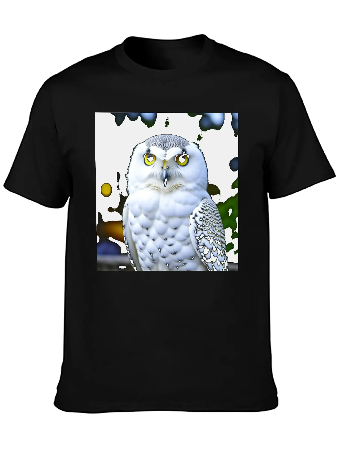 Snowy Owl Graphic Basic Graphic T-Shirt – Daily Comfort In Soft Cotton