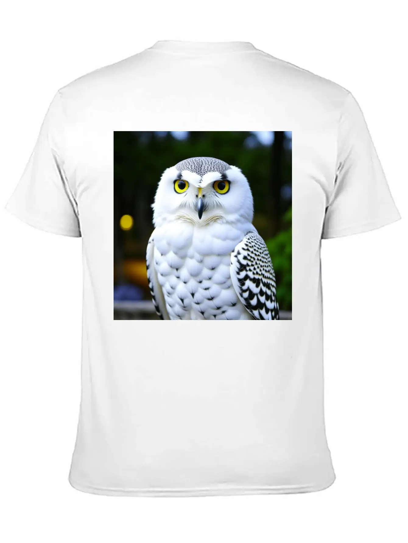 Snowy Owl Graphic Basic Graphic T-Shirt – Daily Comfort In Soft Cotton