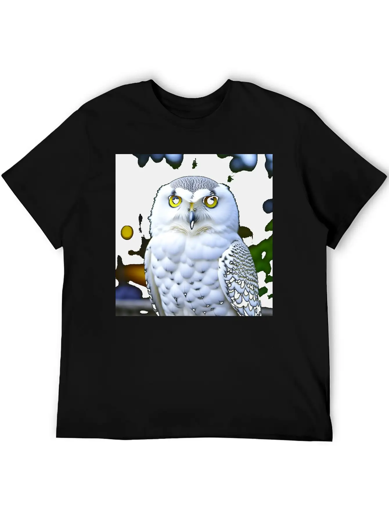 Snowy Owl Graphic Basic Graphic T-Shirt – Daily Comfort In Soft Cotton