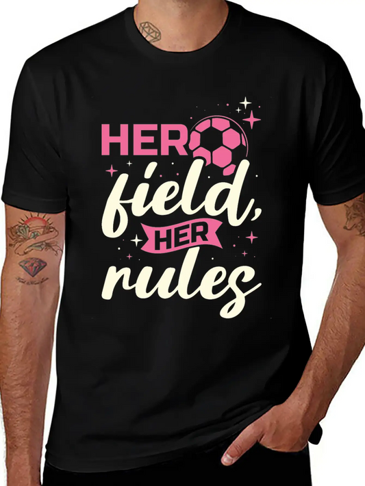 Soccer Girl Team Outfit For Players + Fans Basic Graphic T-Shirt – Daily Comfort In Soft Cotton