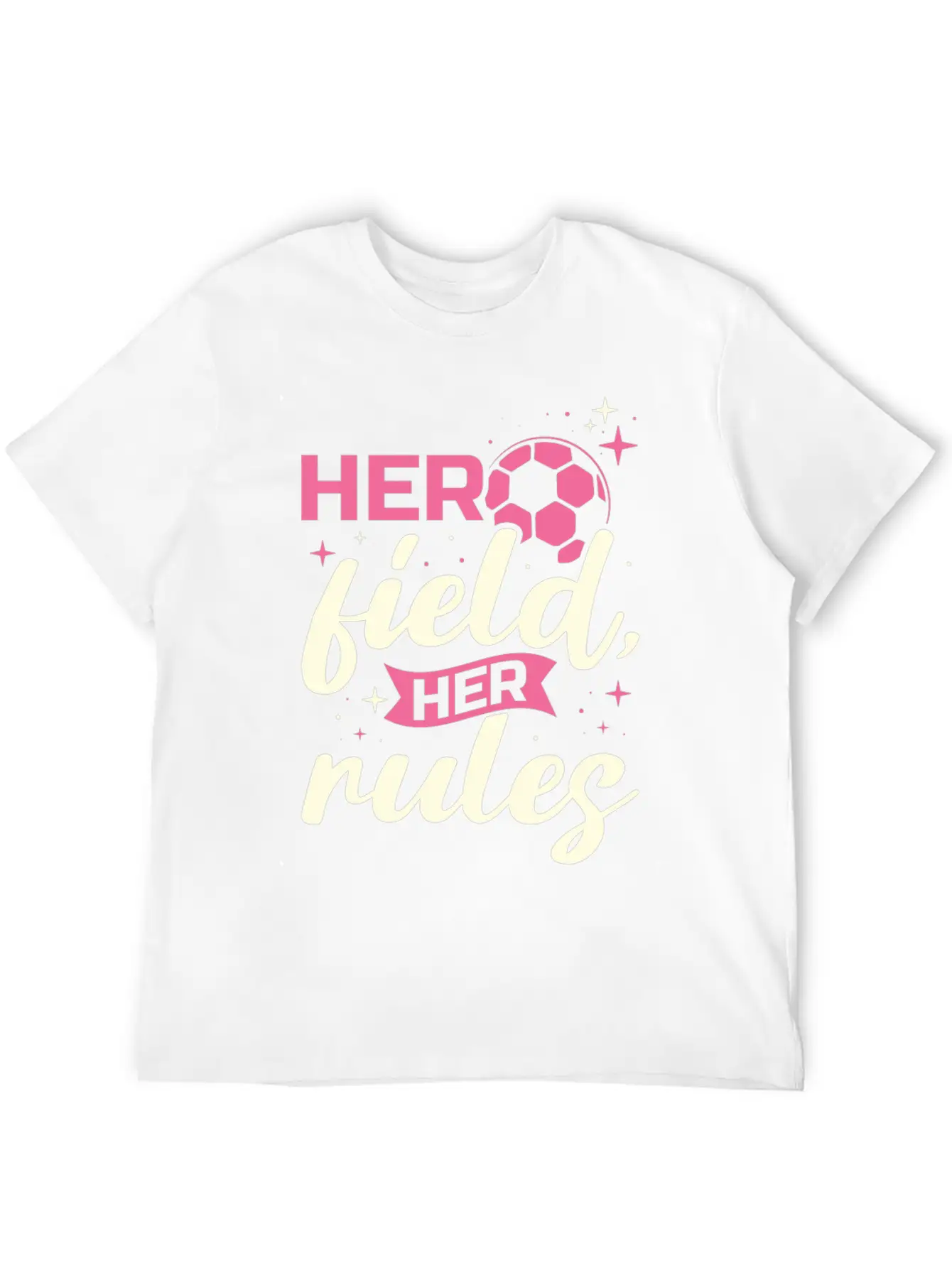 Soccer Girl Team Outfit For Players + Fans Basic Graphic T-Shirt – Daily Comfort In Soft Cotton