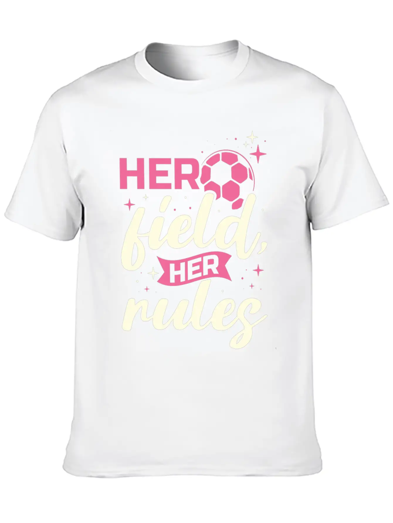 Soccer Girl Team Outfit For Players + Fans Basic Graphic T-Shirt – Daily Comfort In Soft Cotton