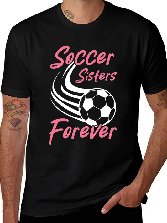 Soccer Girl Team Outfit For Players + Fans Essential Cotton Tee For Daily Outfits – Unisex Style
