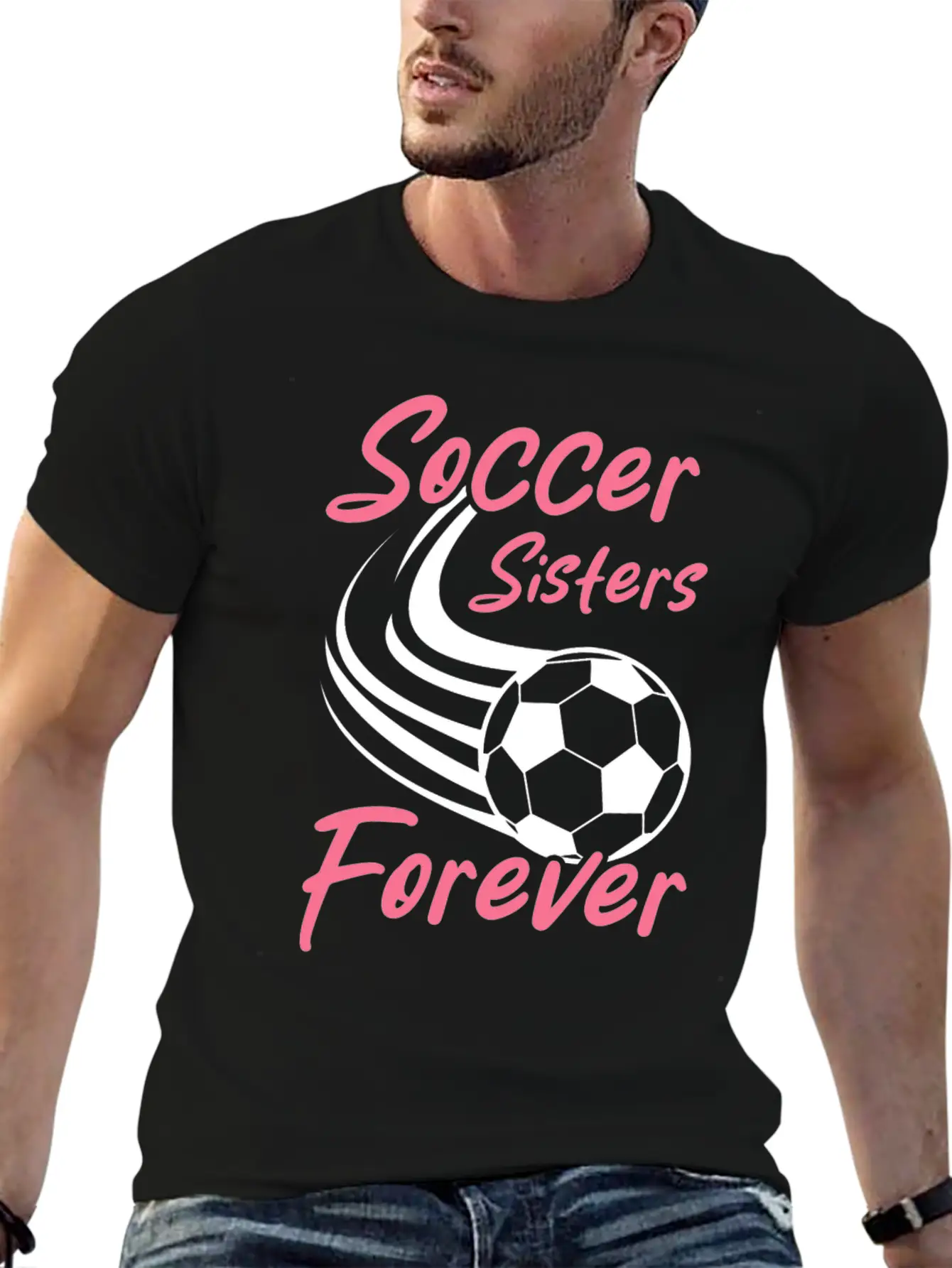 Soccer Girl Team Outfit For Players + Fans Essential Cotton Tee For Daily Outfits – Unisex Style