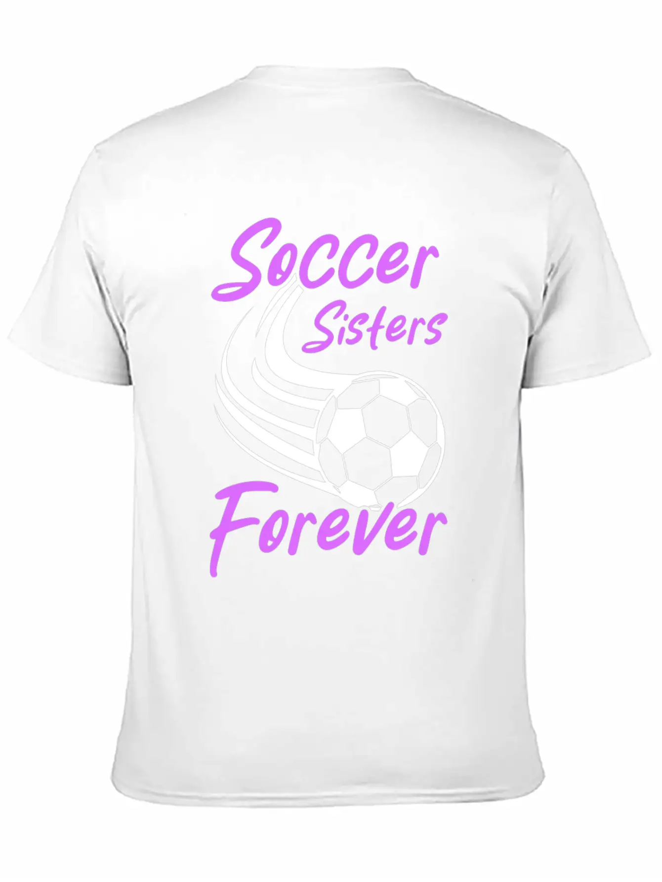 Soccer Girl Team Outfit For Players + Fans Lightweight Cotton T-Shirt – Daily Comfort Graphic Shirt