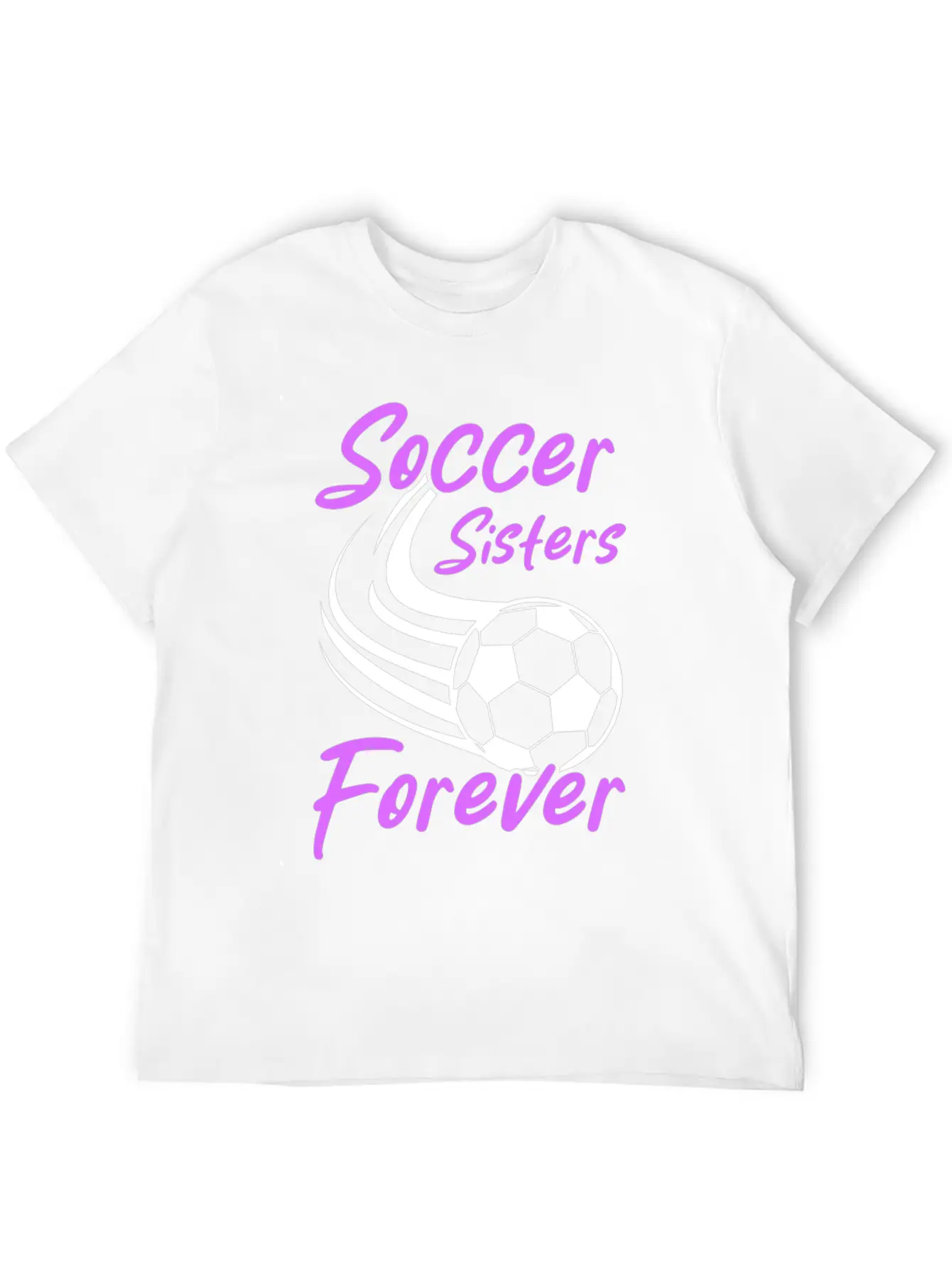 Soccer Girl Team Outfit For Players + Fans Lightweight Cotton T-Shirt – Daily Comfort Graphic Shirt