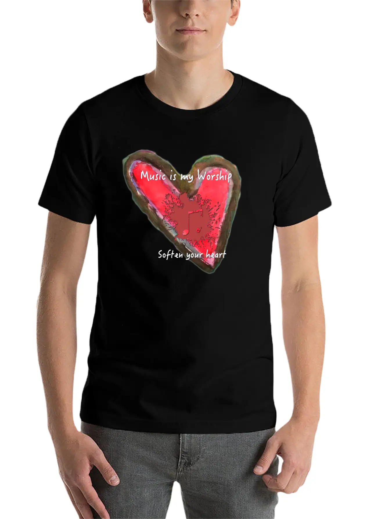 Soften Your Heart Soft Cotton Short Sleeve Tee – Unisex Wardrobe Staple
