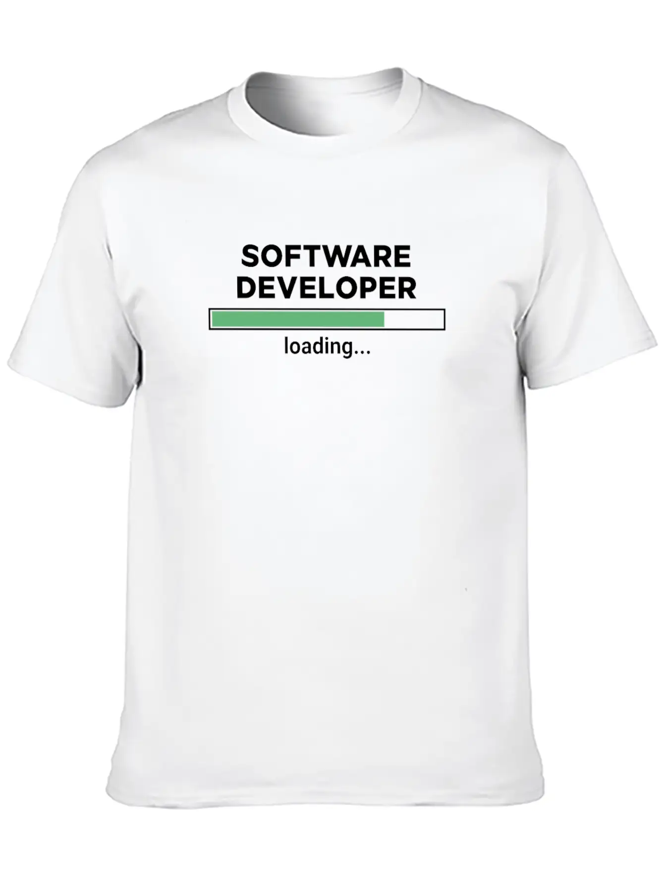 Software Developer Loading Programming Comfortable Minimalist Graphic Tee – Summer Style Essential