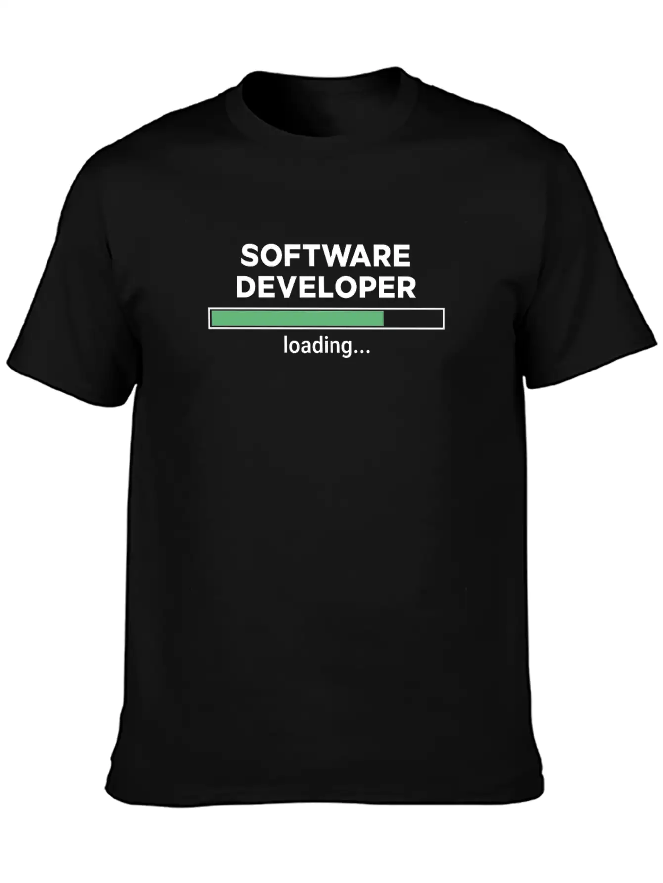 Software Developer Loading Programming Comfortable Minimalist Graphic Tee – Summer Style Essential
