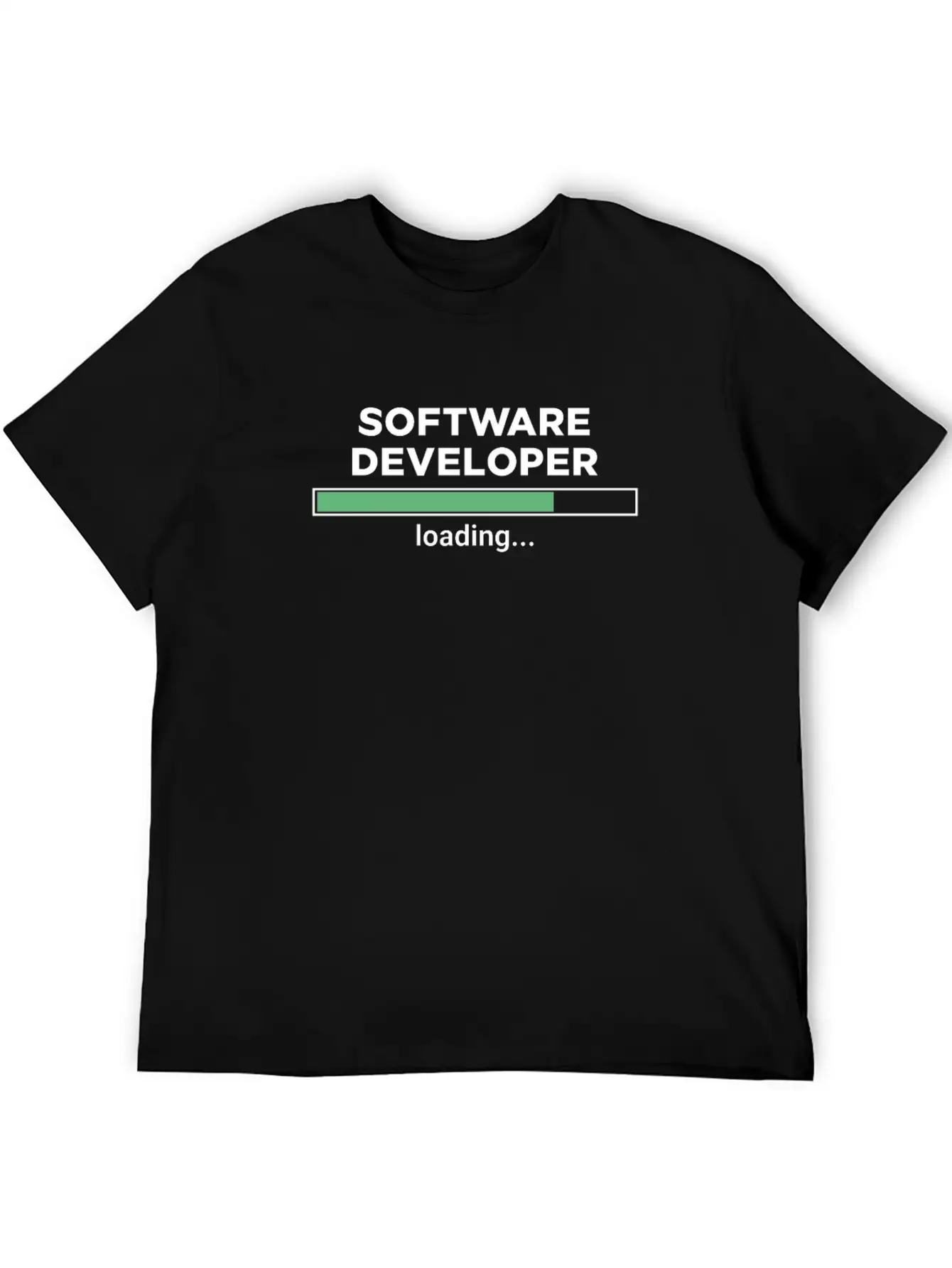 Software Developer Loading Programming Comfortable Minimalist Graphic Tee – Summer Style Essential