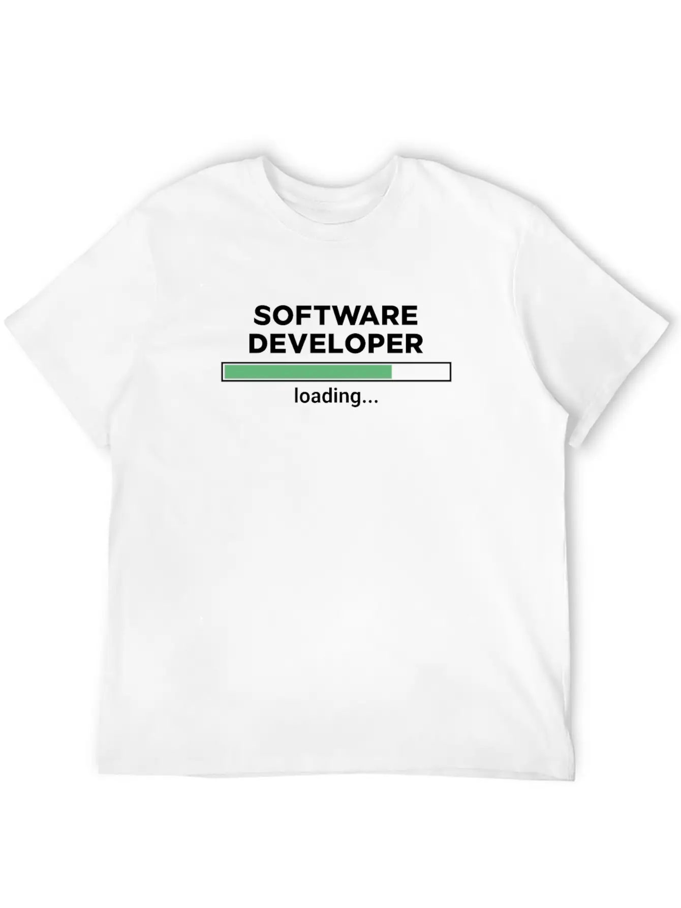 Software Developer Loading Programming Comfortable Minimalist Graphic Tee – Summer Style Essential