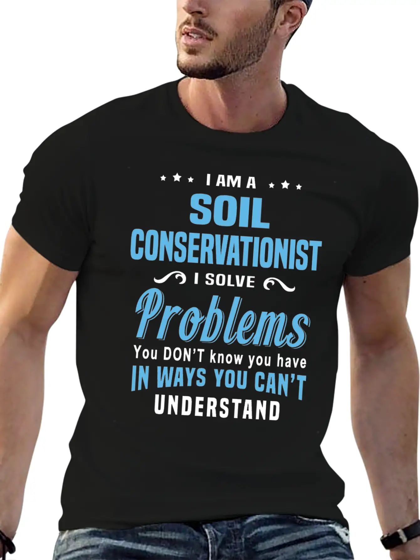 Soil Conservationist Lightweight Cotton T-Shirt – Daily Comfort Graphic Shirt