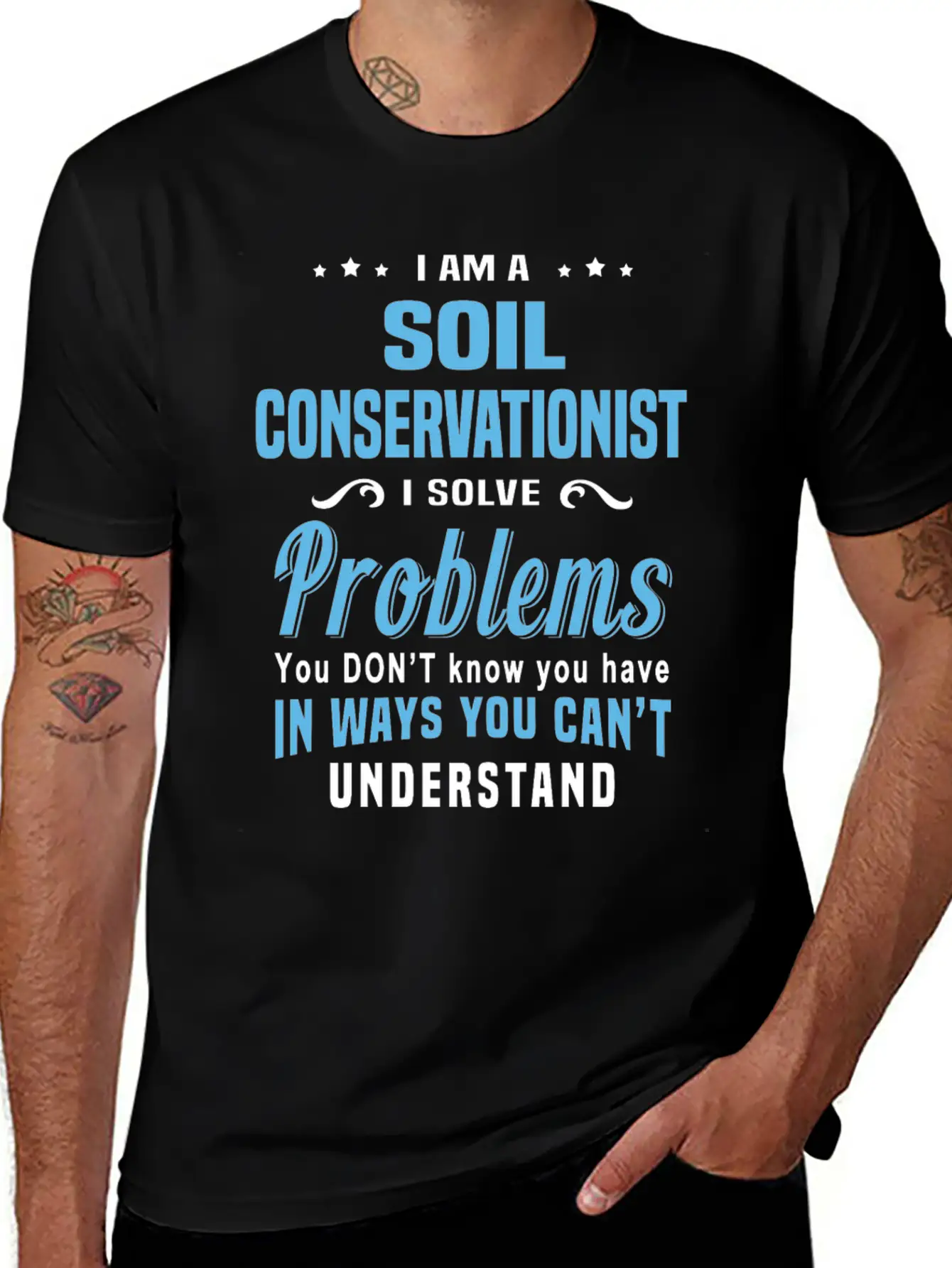 Soil Conservationist Lightweight Cotton T-Shirt – Daily Comfort Graphic Shirt