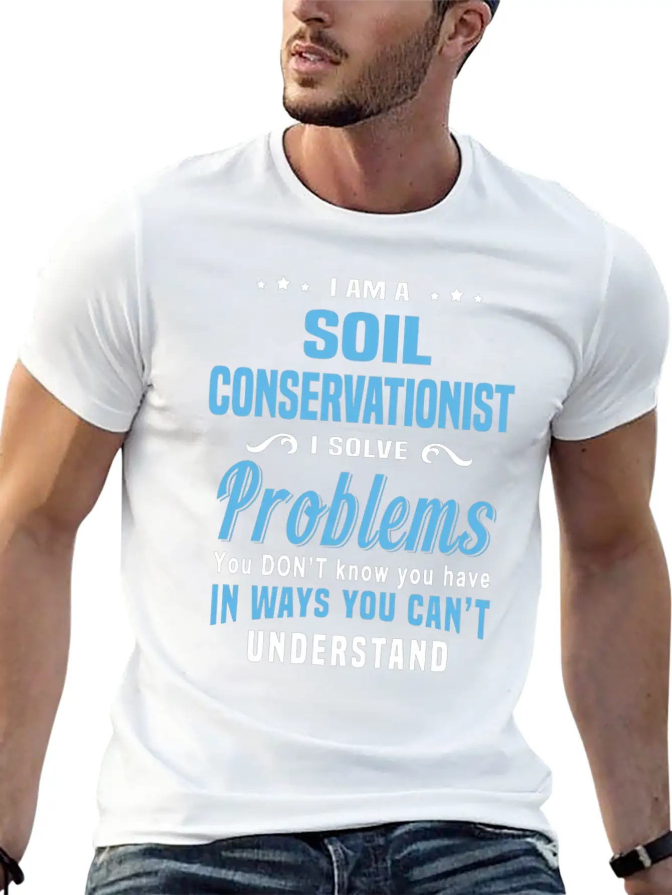 Soil Conservationist Lightweight Cotton T-Shirt – Daily Comfort Graphic Shirt