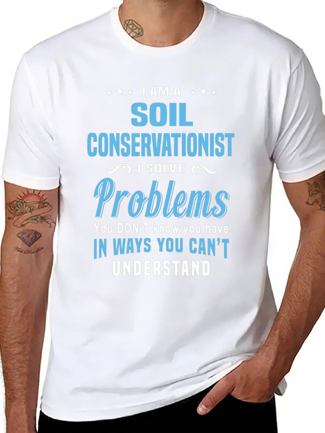 Soil Conservationist Lightweight Cotton T-Shirt – Daily Comfort Graphic Shirt