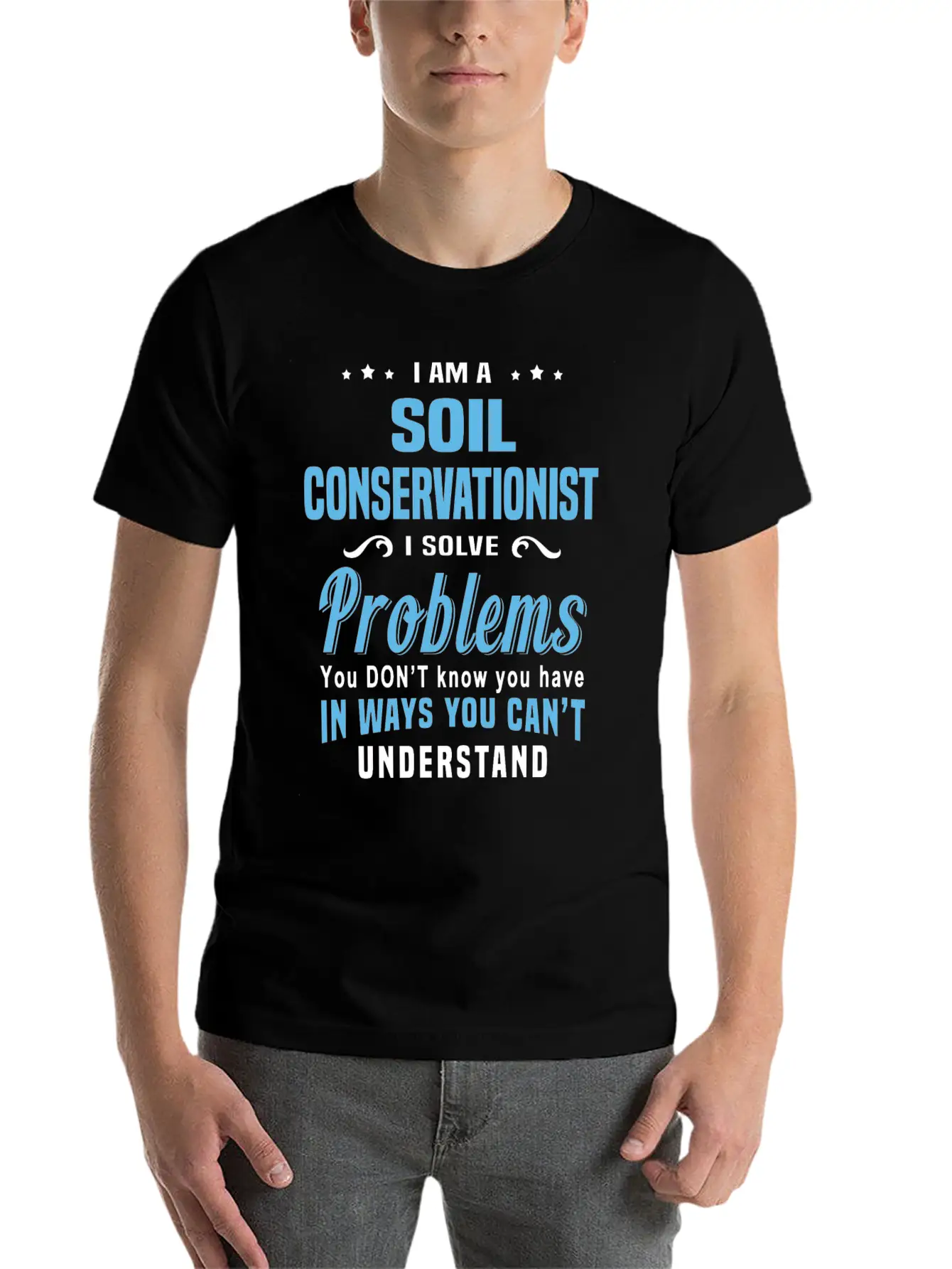 Soil Conservationist Lightweight Cotton T-Shirt – Daily Comfort Graphic Shirt