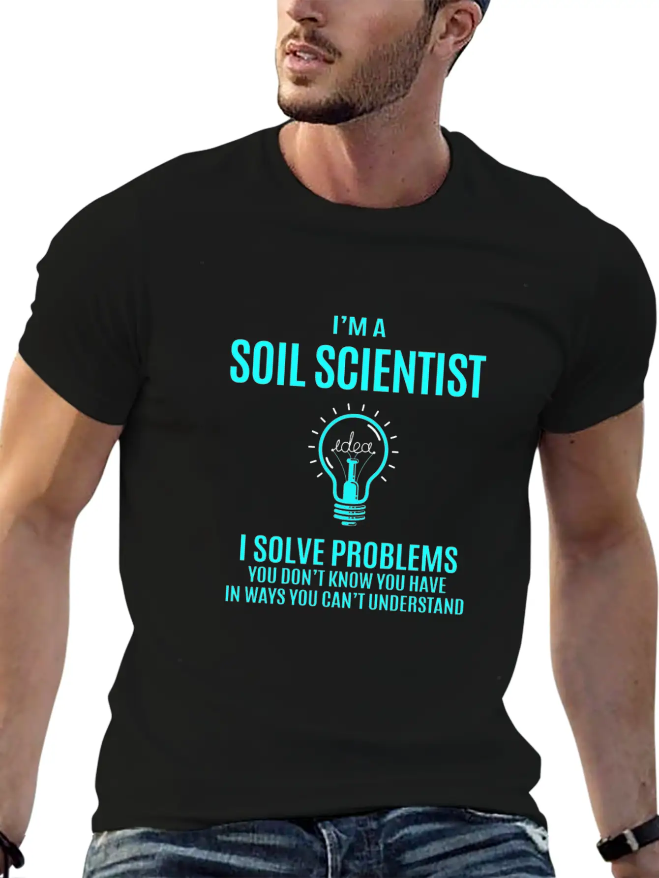 Soil Scientist T Shirt - I Solve Problems Gift Ite Classic Fit Graphic Tee For Daily Comfort – Unisex Cotton Shirt