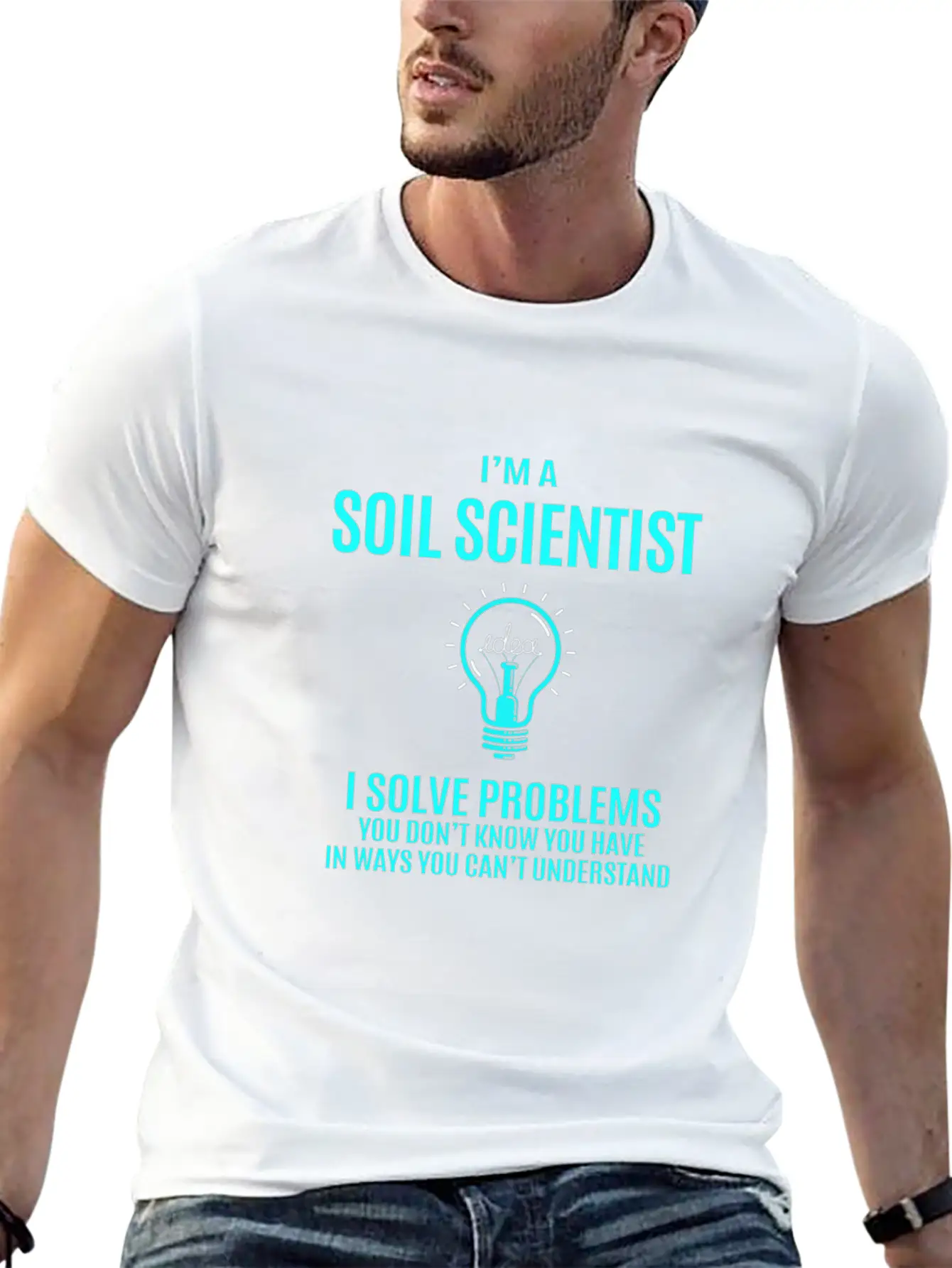 Soil Scientist T Shirt - I Solve Problems Gift Ite Classic Fit Graphic Tee For Daily Comfort – Unisex Cotton Shirt