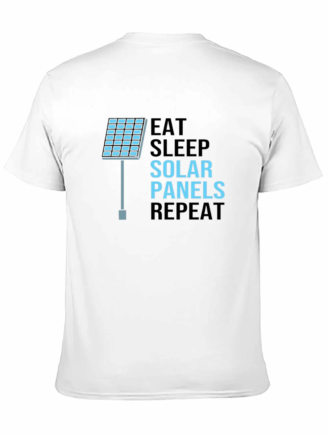 Solar Energy Sun Solar Panels Essential Cotton Tee For Daily Outfits – Unisex Style