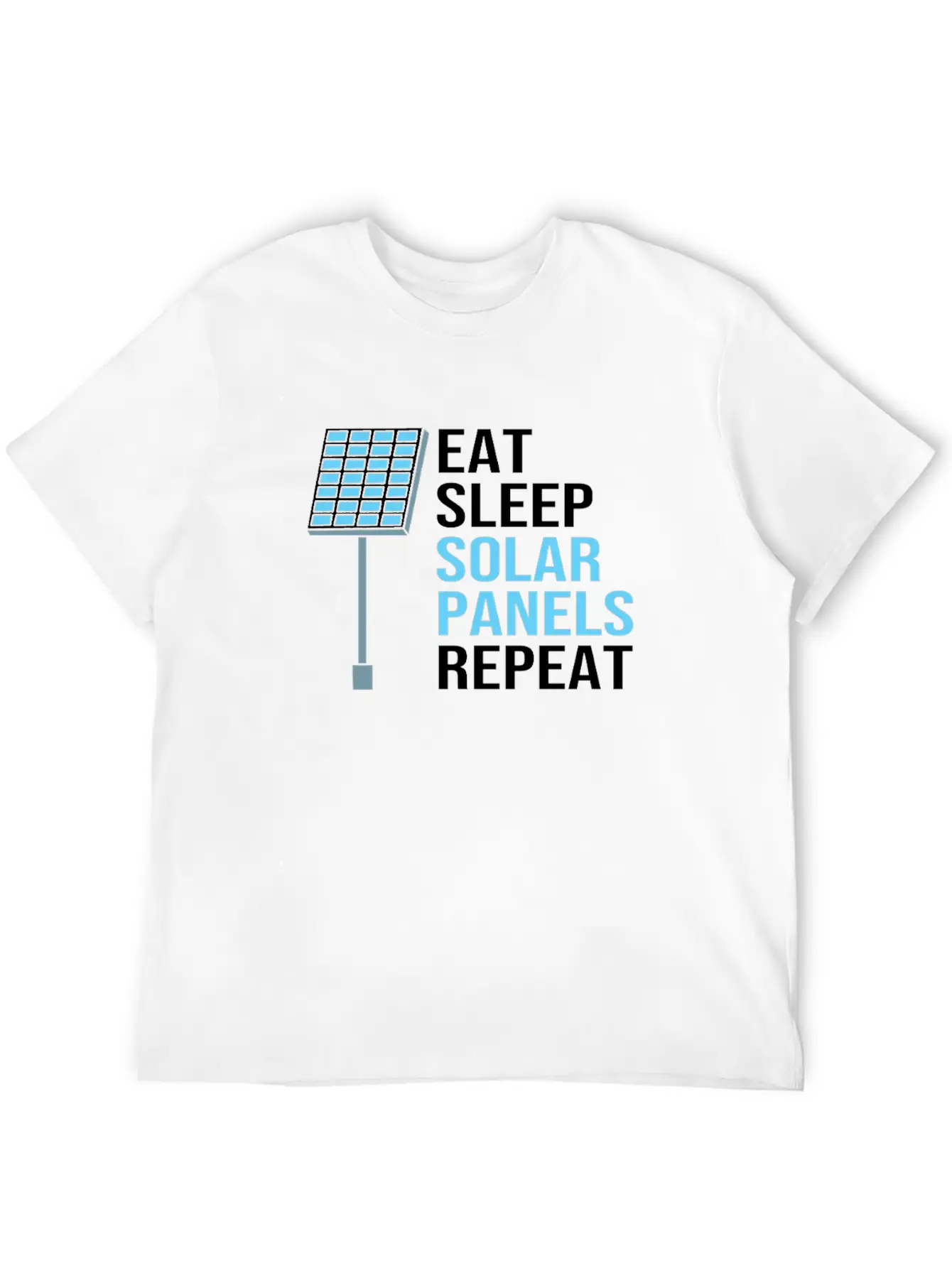 Solar Energy Sun Solar Panels Essential Cotton Tee For Daily Outfits – Unisex Style