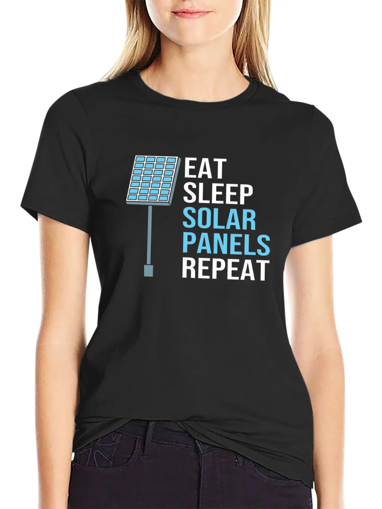 Solar Energy Sun Solar Panels Essential Cotton Tee For Daily Outfits – Unisex Style