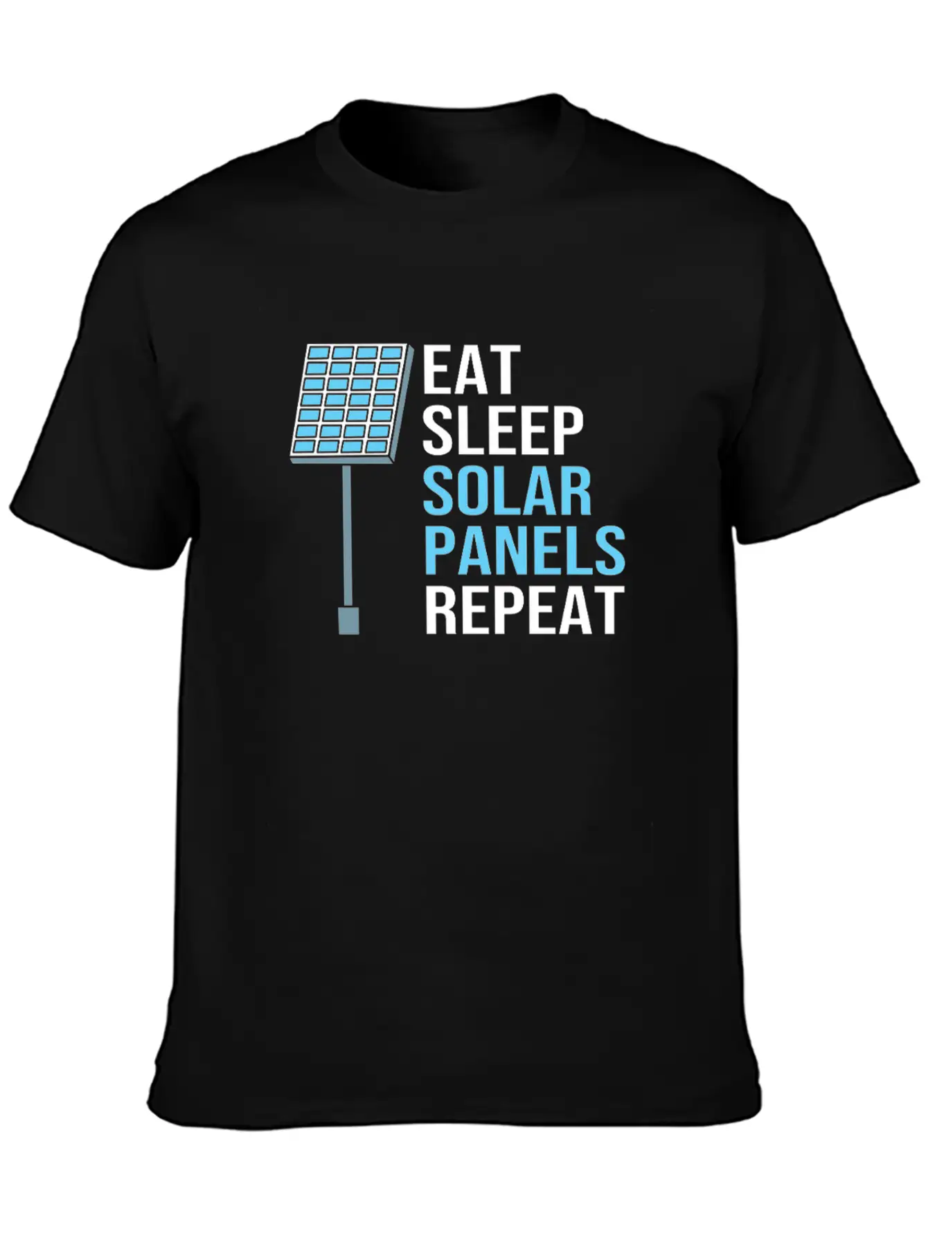 Solar Energy Sun Solar Panels Essential Cotton Tee For Daily Outfits – Unisex Style