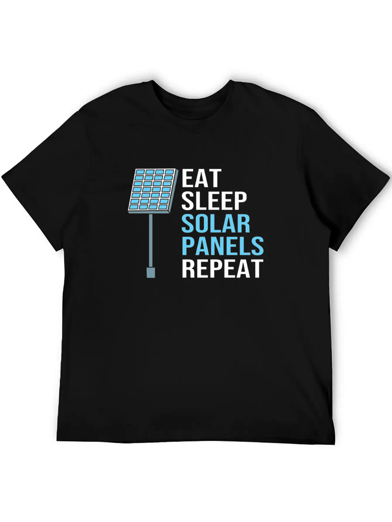 Solar Energy Sun Solar Panels Essential Cotton Tee For Daily Outfits – Unisex Style