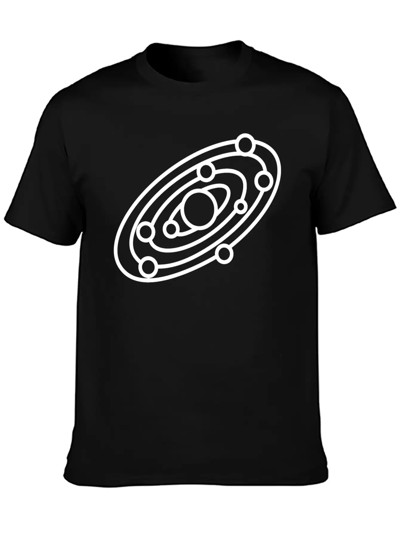Solar System Stylish Everyday T-Shirt – Unisex Basic Cotton Tee