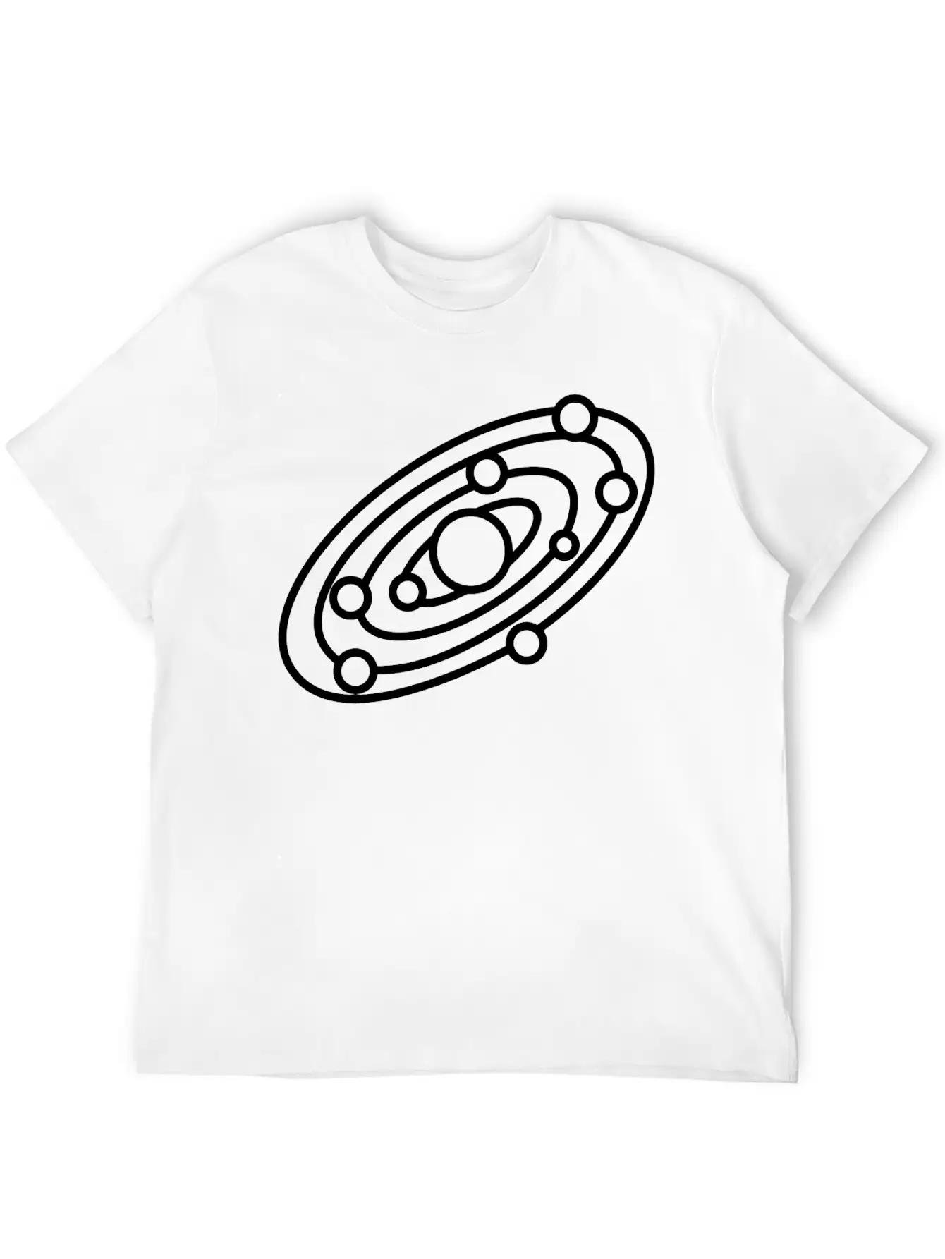 Solar System Stylish Everyday T-Shirt – Unisex Basic Cotton Tee
