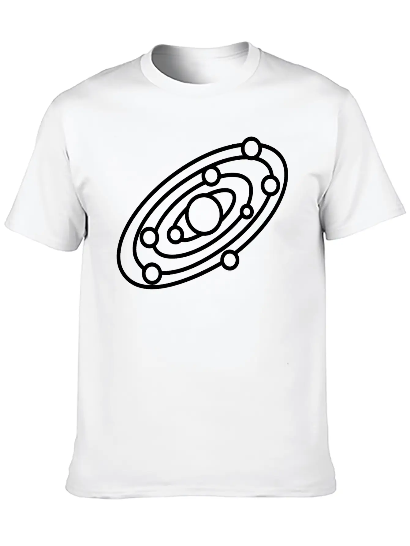Solar System Stylish Everyday T-Shirt – Unisex Basic Cotton Tee