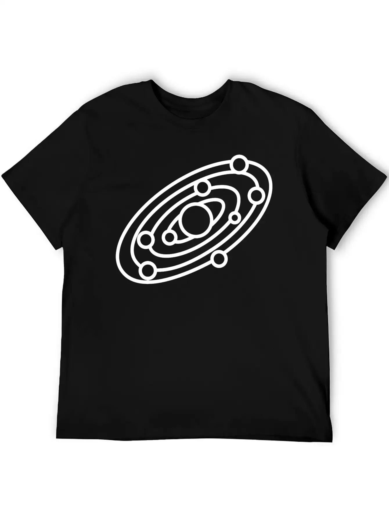 Solar System Stylish Everyday T-Shirt – Unisex Basic Cotton Tee