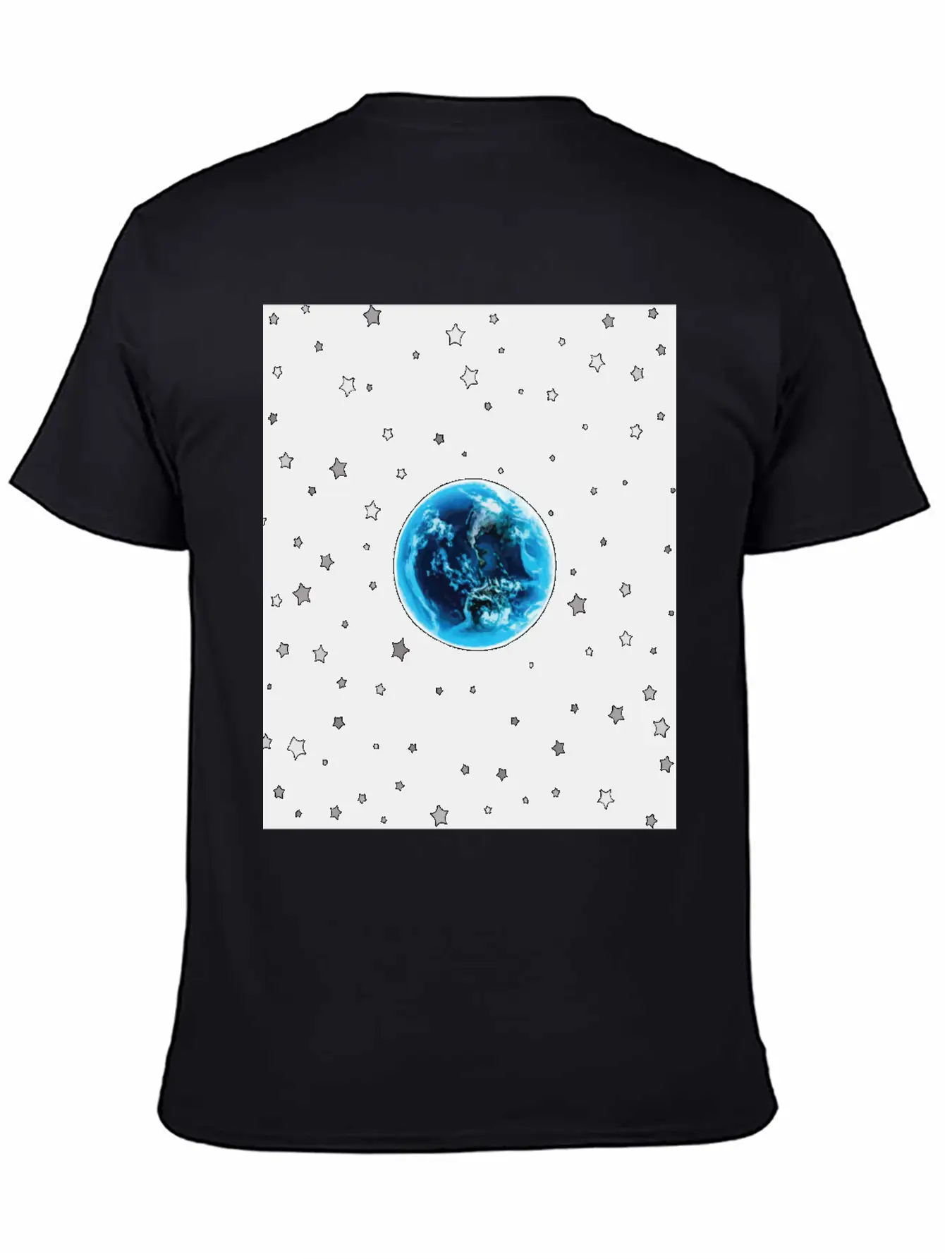 Solar System Universe Planet Earth Classic Fit Graphic Tee For Daily Comfort – Unisex Cotton Shirt