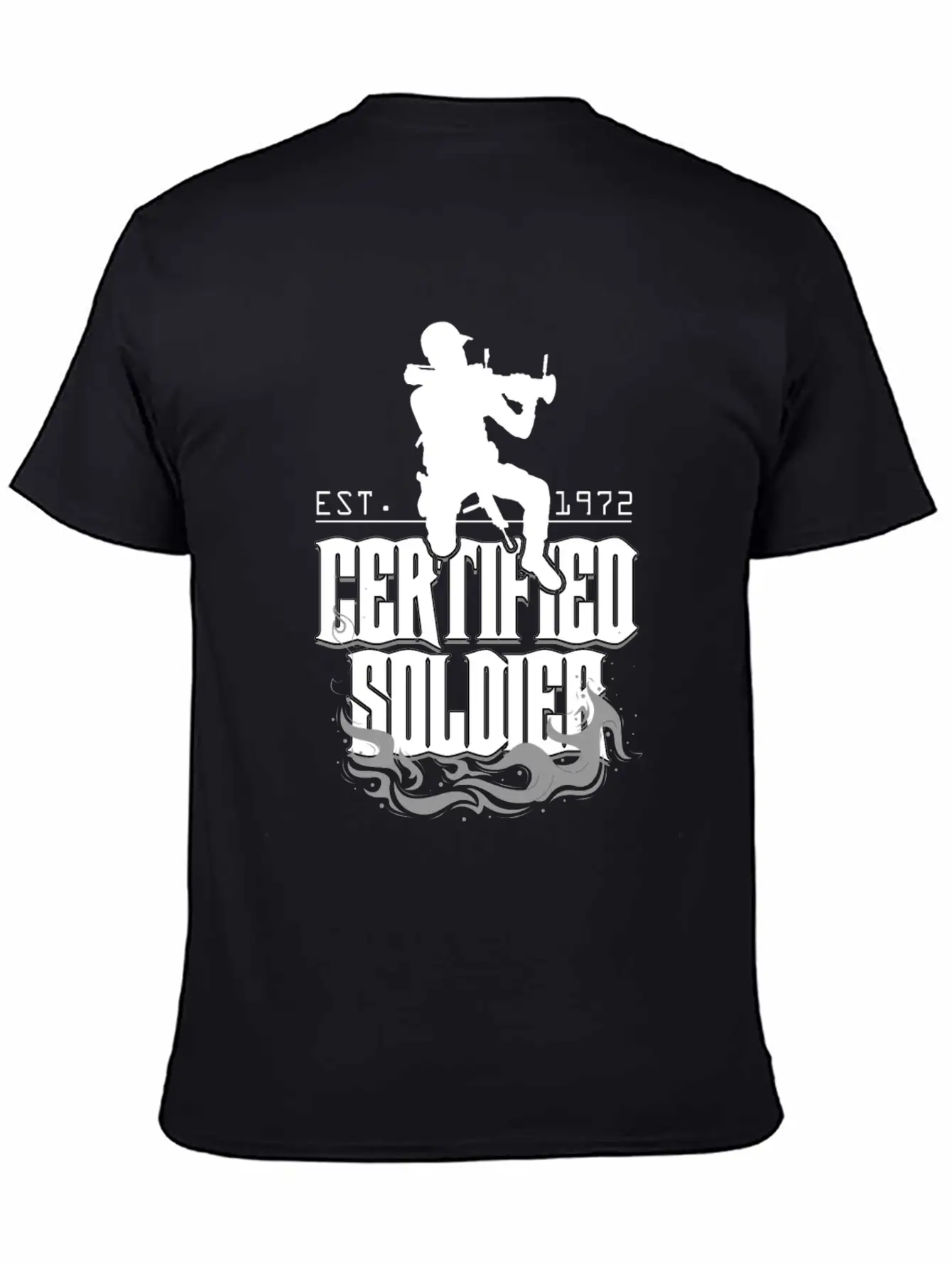 Soldiers Courage To Fight Certifies A Real Soldier Modern Fit Casual T-Shirt – Clean And Versatile Design