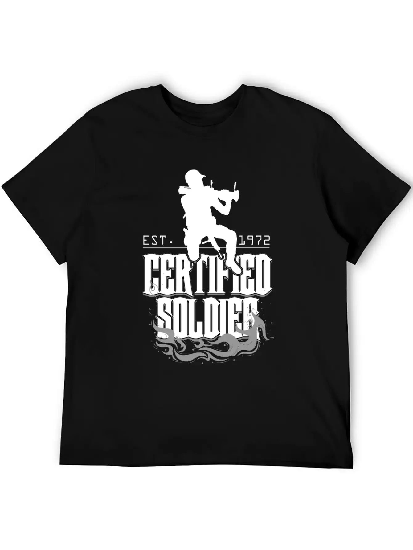 Soldiers Courage To Fight Certifies A Real Soldier Modern Fit Casual T-Shirt – Clean And Versatile Design