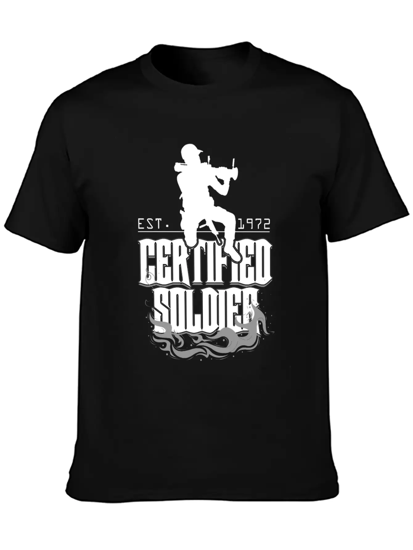 Soldiers Courage To Fight Certifies A Real Soldier Modern Fit Casual T-Shirt – Clean And Versatile Design