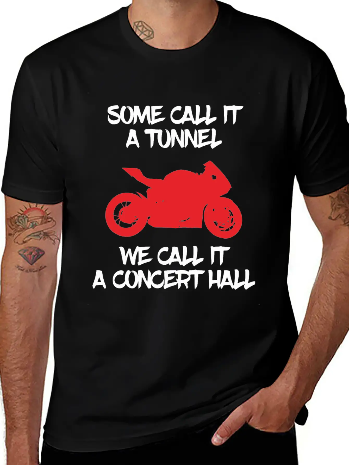 Some Call It Tunnel, We Call It Concert Hall Stylish Everyday T-Shirt – Unisex Basic Cotton Tee