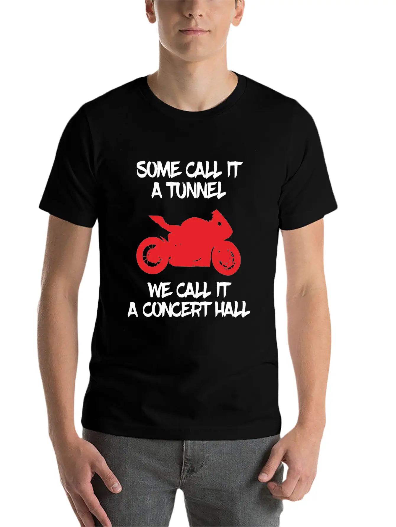 Some Call It Tunnel, We Call It Concert Hall Stylish Everyday T-Shirt – Unisex Basic Cotton Tee
