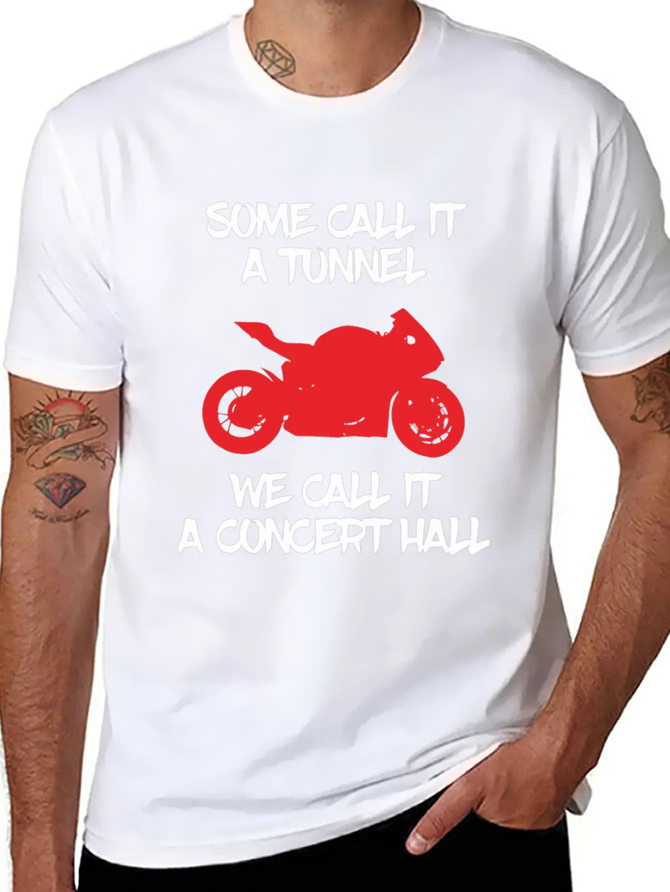 Some Call It Tunnel, We Call It Concert Hall Stylish Everyday T-Shirt – Unisex Basic Cotton Tee