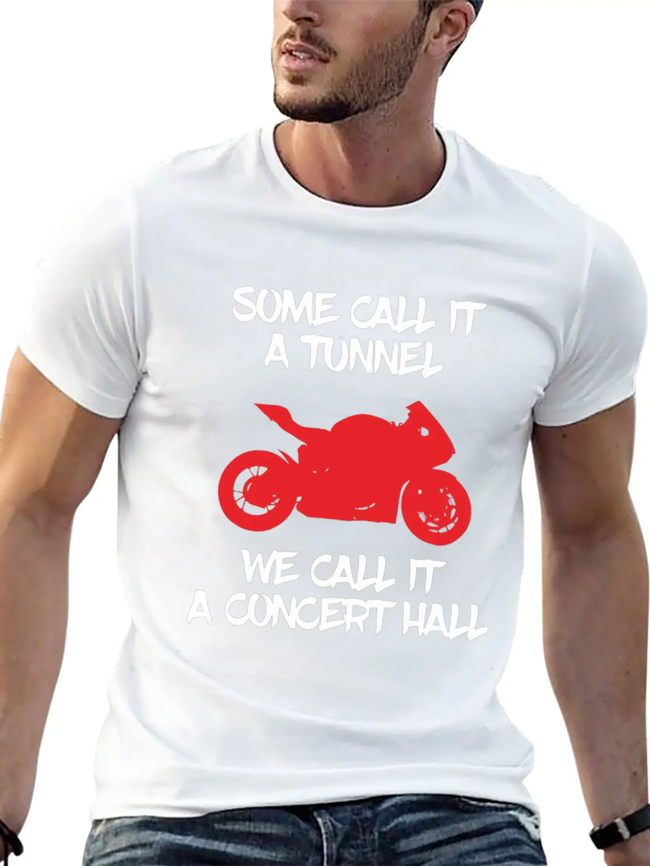 Some Call It Tunnel, We Call It Concert Hall Stylish Everyday T-Shirt – Unisex Basic Cotton Tee