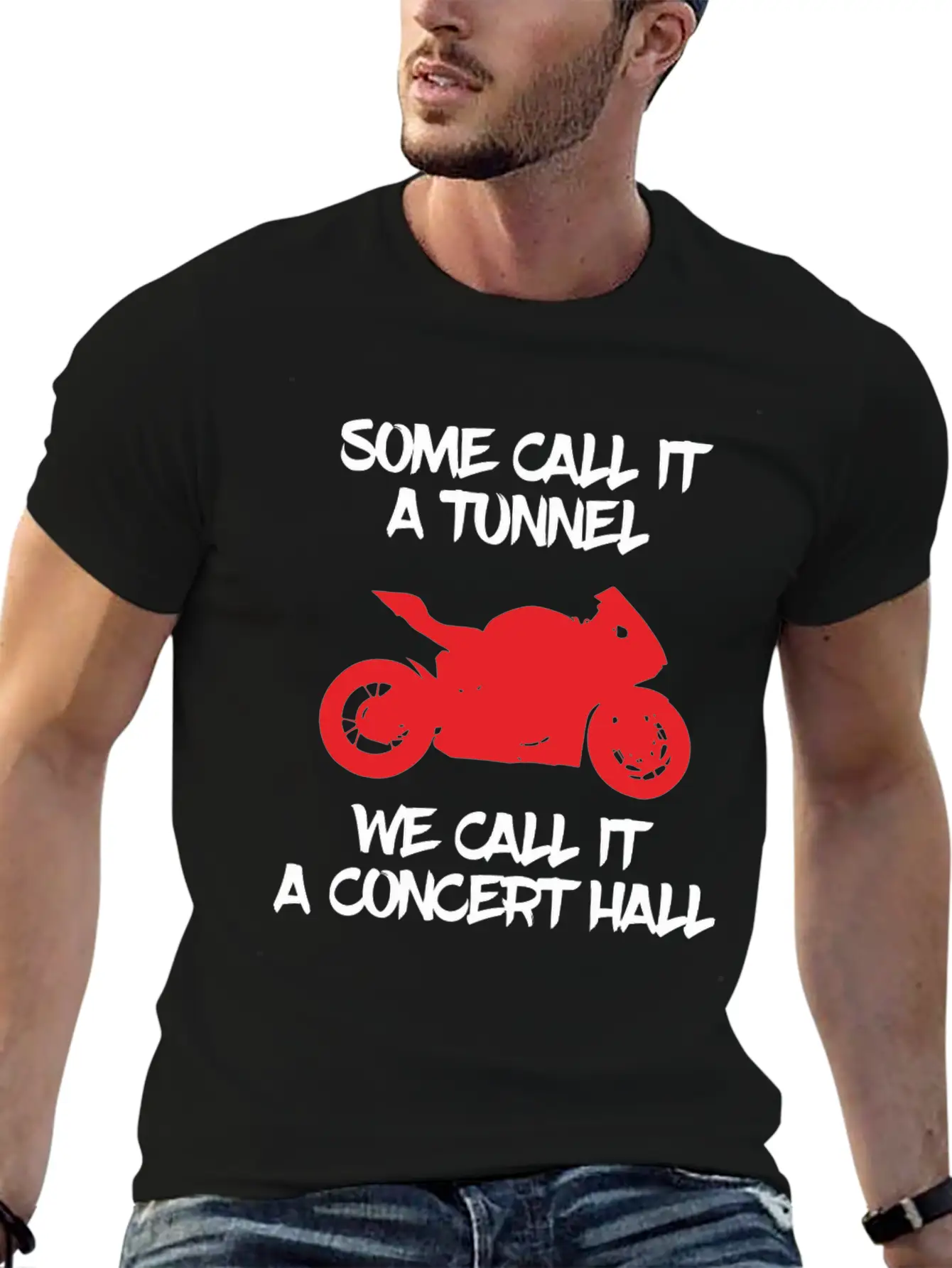 Some Call It Tunnel, We Call It Concert Hall Stylish Everyday T-Shirt – Unisex Basic Cotton Tee