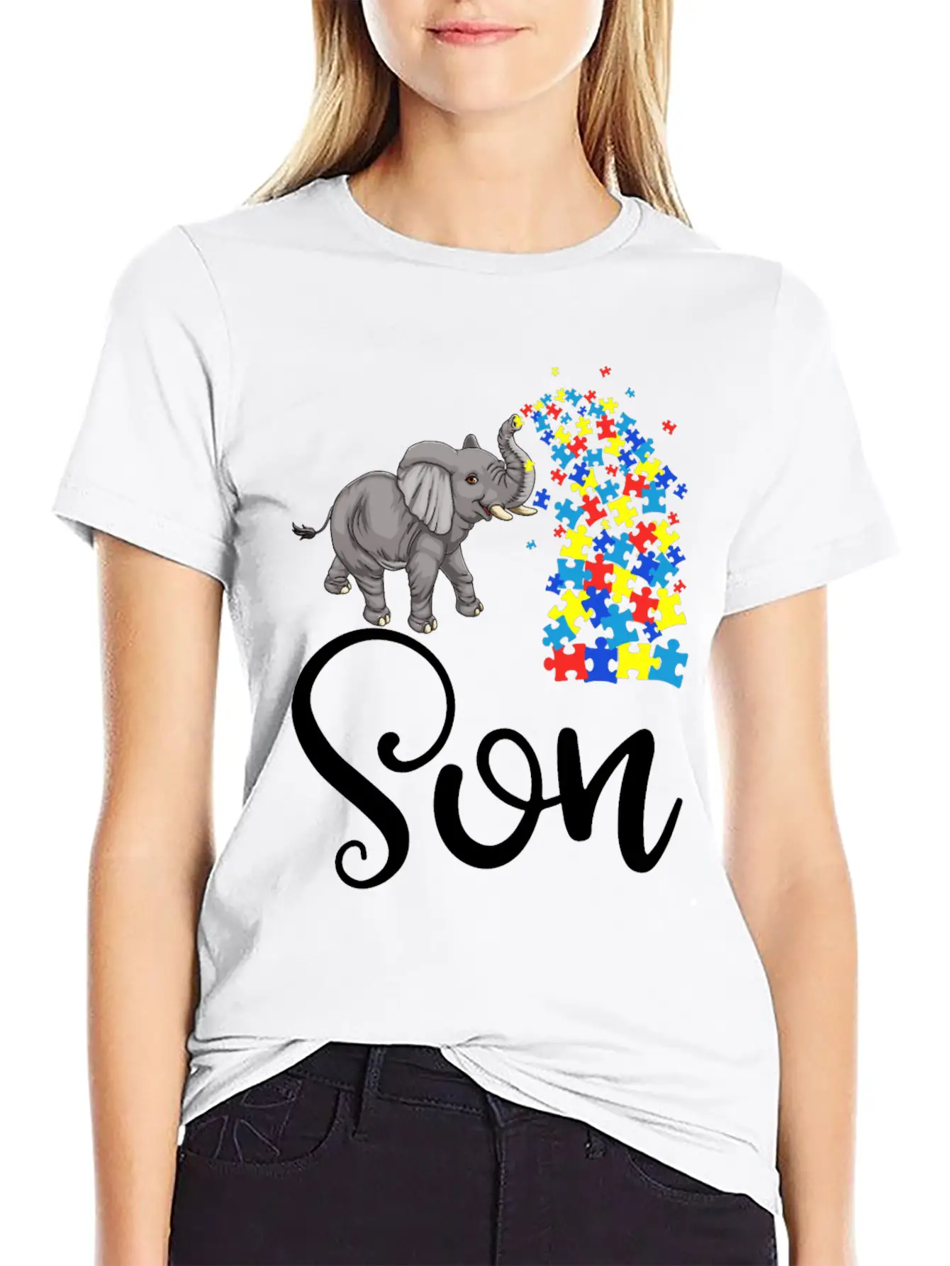 Son Elephant Relaxed Everyday Tee – Lightweight And Durable Cotton