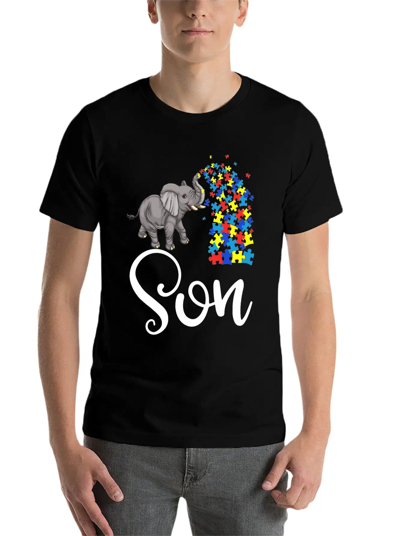Son Elephant Relaxed Everyday Tee – Lightweight And Durable Cotton